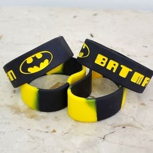 🤑 FREE whit any purchase 4 pac of Batman silicone bracelet